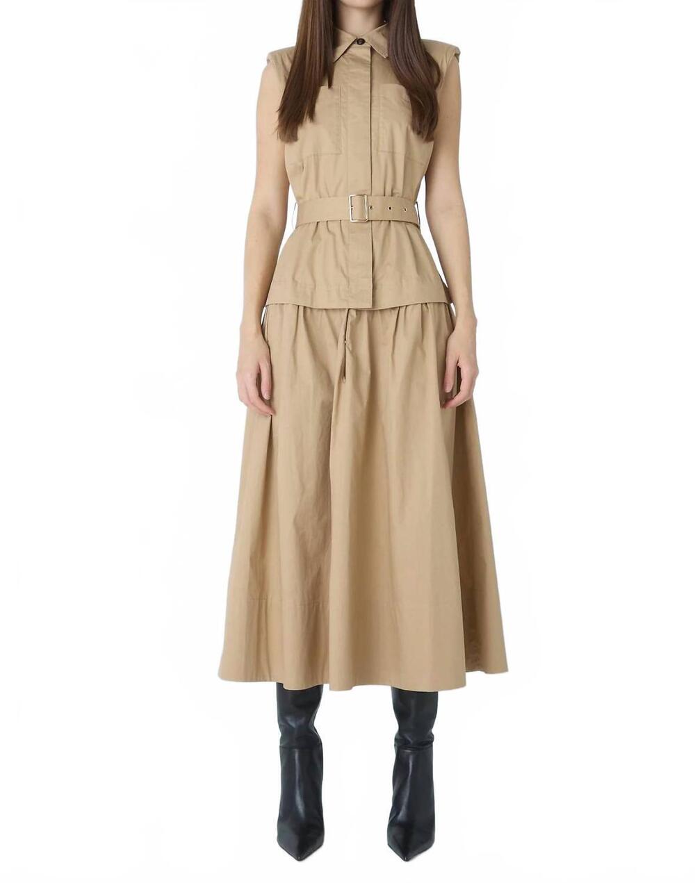NEW JS71 ashtyn dress in khaki